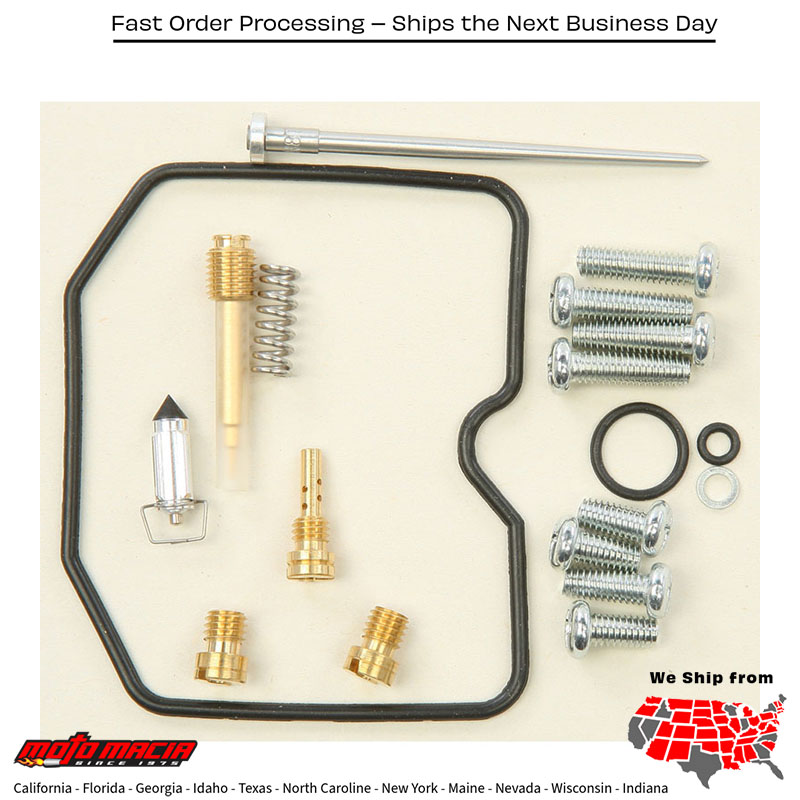 Carburetor Repair Kit Arctic Cat 375 2x4 Auto 2002-2002 4x4