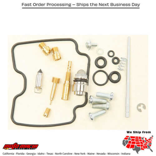 BIKE CARBURETOR REBUILD KIT Kawasaki KLX400SR 2003-2004 Suzuki DR-Z400S 2000-2020 Suzuki DR-Z400SM 2005-2020