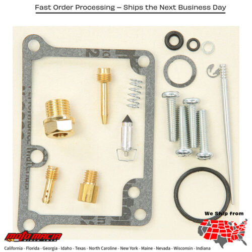 BIKE CARBURETOR REBUILD KIT Kawasaki KX65 2002-2023 Suzuki RM65 2003-2005