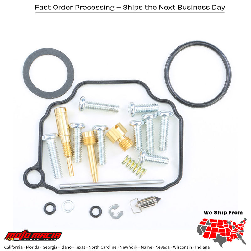 BIKE CARBURETOR REBUILD KIT Yamaha TT-R110E 2008-2023