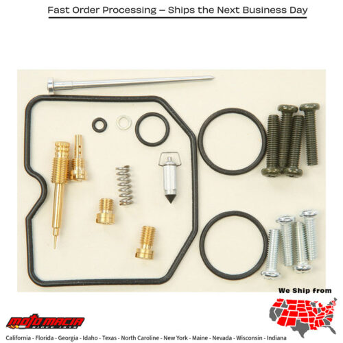 Carburetor Repair Kit Kawasaki Klf300b Bayou 2x4 [Sra] 1992-1995 Rebuild Set