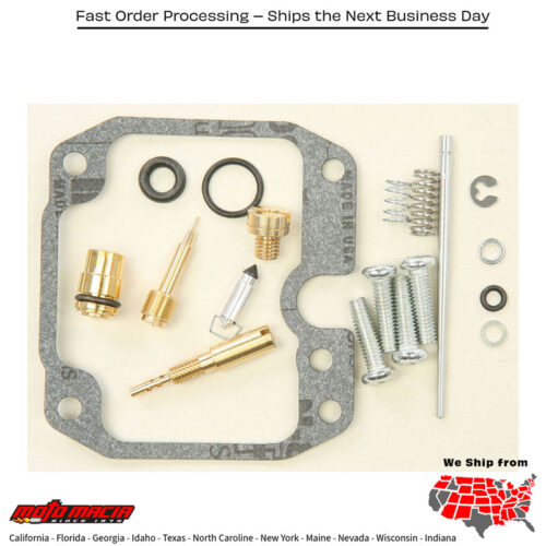 Carburetor Repair Kit Kawasaki Klf220 Bayou [Sra] 2000-2002 Rebuild Kit