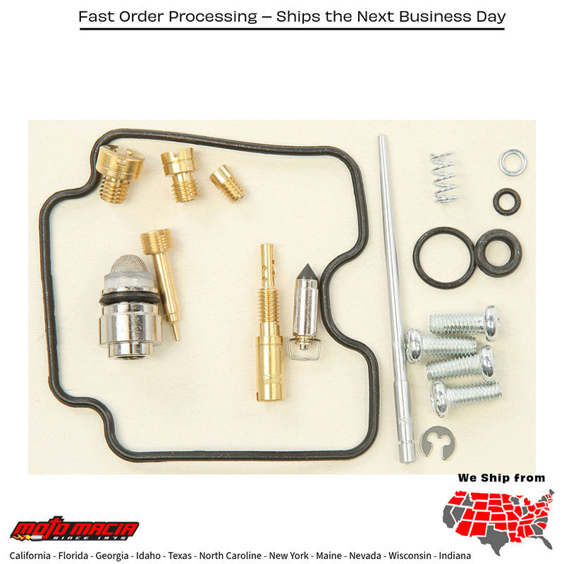 Carburetor Repair Kit Yamaha Yfm125r Raptor 2011-2013 Rebuild Clos