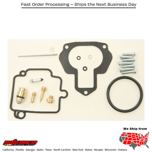 Carburetor Repair Kit Yamaha Yfm350er Moto-4 1988-1993 Rebuild Kit