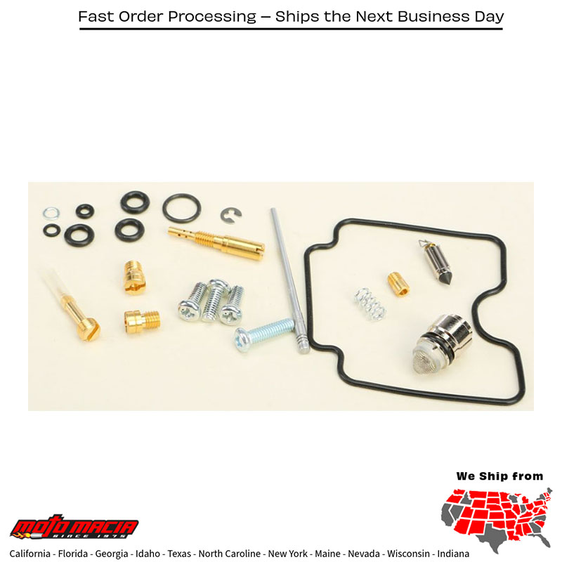 Carburetor Repair Kit Yamaha Yfm350r Raptor 2004-2013 Rebuild Clos