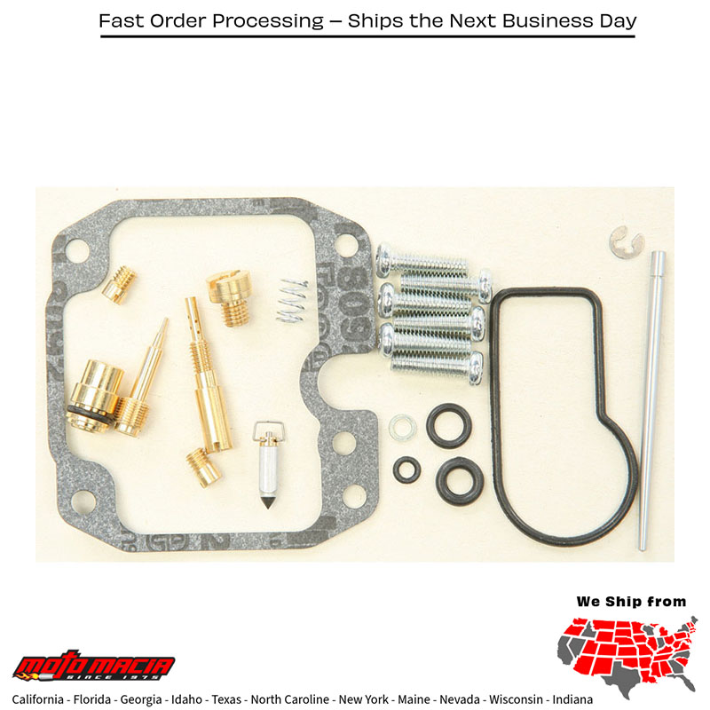 BIKE CARBURETOR REBUILD KIT Yamaha TT-R125E 2008-2010 Yamaha TT-R125LE 2008-2023 Yamaha TT-R125L 2008-2008