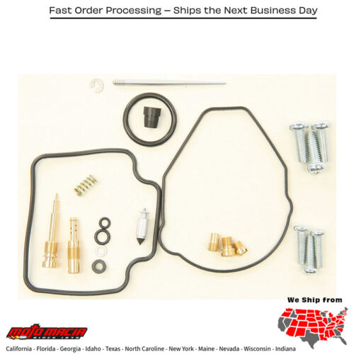 Carburetor Repair Kit Honda Atc250sx 1985-1985 Rebuild Closed Course Kit