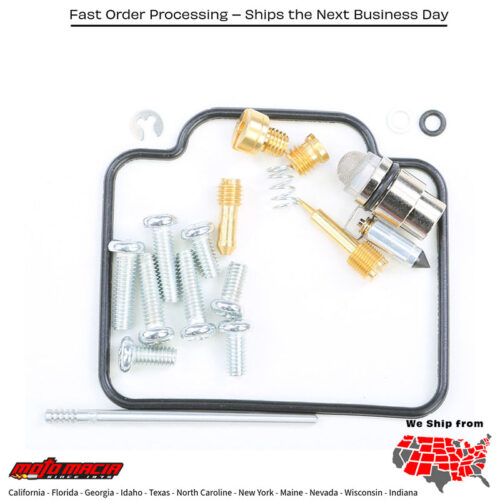 Carburetor Repair Kit Polaris Big Boss 500 6x6 1998-1999 Rebuild C more