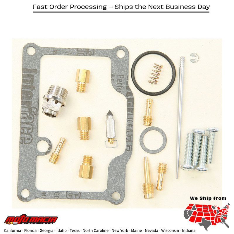 Carburetor Repair Kit for Polaris Sport 400l 1997-1999 and Big Boss 400l 6x