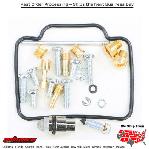 Carburetor Repair Kit Polaris Xpedition 425 2000-2002 Rebuild Clos more