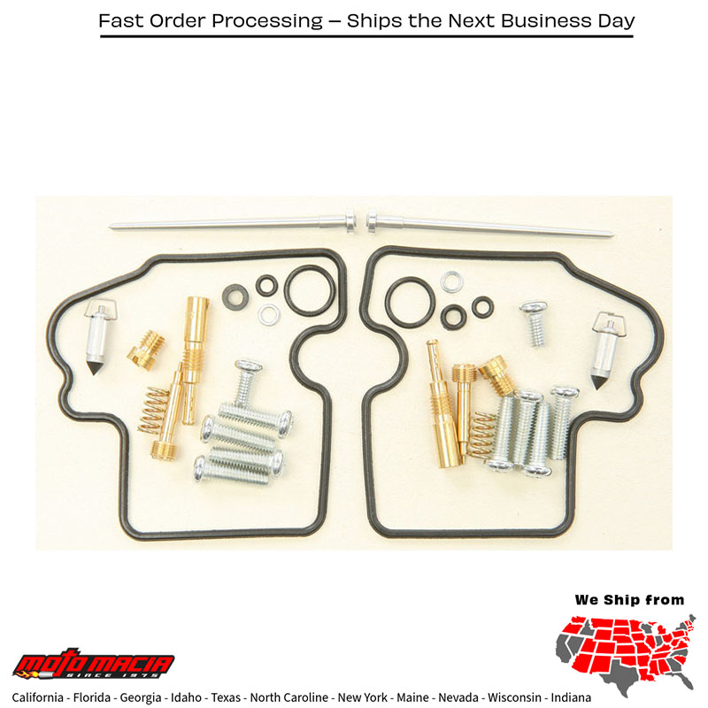 Carburetor Repair Kit Kawasaki Kfx 700 2004-2009 Rebuild Closed Co