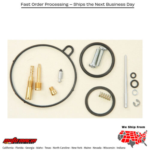 BIKE CARBURETOR REBUILD KIT Kawasaki KLX110 2002-2005 Suzuki DR-Z110 2003-2006