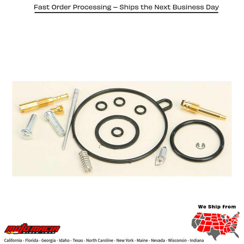 BIKE CARBURETOR REBUILD KIT Kawasaki KLX140G 2017-2021 Kawasaki KLX140 2008-2020 Kawasaki KLX140L 2008-2020 Kawasaki KLX140R 2021-2023