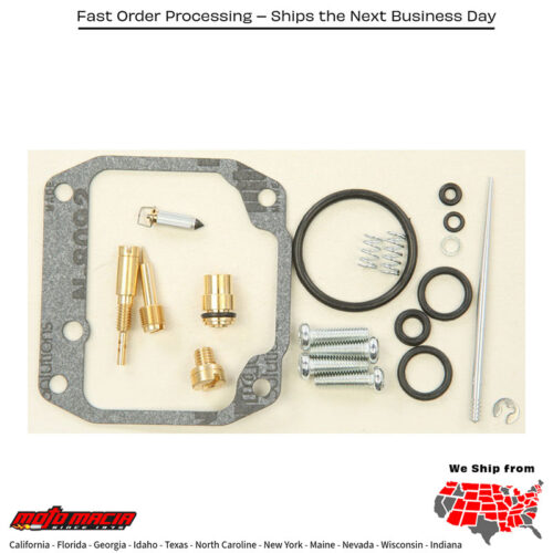 Carburetor Repair Kit Suzuki Lt250s Quadsport 1989-1990 Rebuild Cl