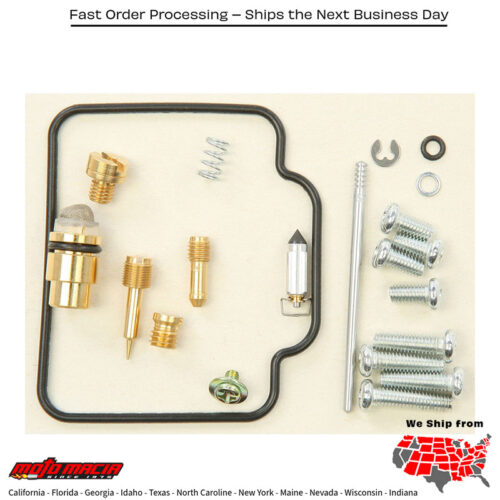 Carburetor Repair Kit Arctic Cat 400 2x4 1998-1998 Rebuild Closed