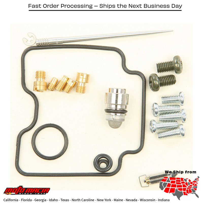 Carburetor Repair Kit Polaris Outlaw 500 2007-2007 Rebuild Closed