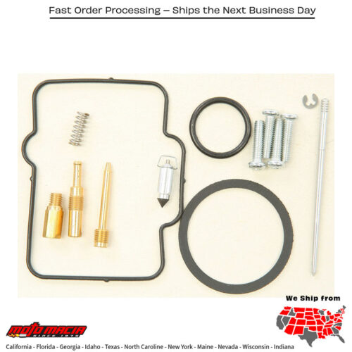 Carburetor Repair Kit Honda Trx250r 1986-1986 Rebuild Closed Course