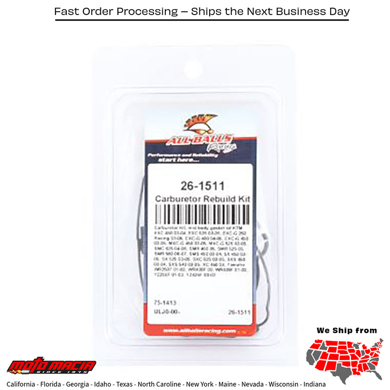 Keihin Mid Body Carb Kit Ktm 450 Sx-F 2003-2005 400 Exc 4-Stroke 2004-2 - Image 2