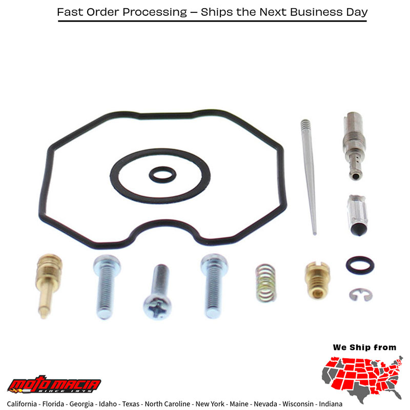 Carburetor Repair Kit Honda Trx200d Fourtrax Type Ii 1994-1997 Rebuild more