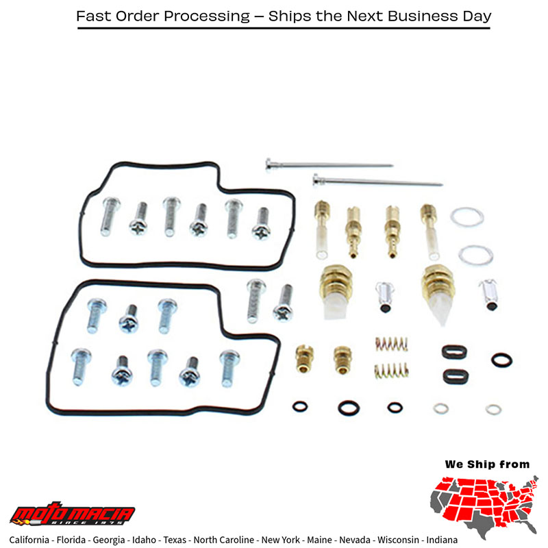 BIKE CARBURETOR REBUILD KIT Honda VT600C Shadow VLX 1988-1998 Honda VT600CD Shadow VLX Deluxe 1993-1998