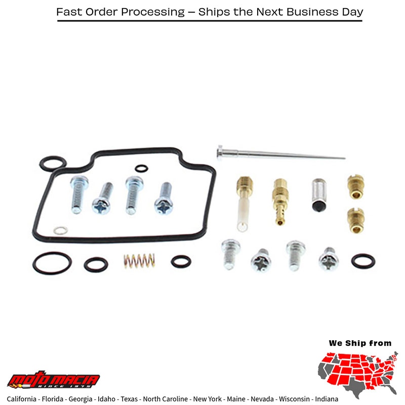 BIKE CARBURETOR REBUILD KIT Honda VT750C Shadow Aero 2004-2007 Honda VT750CA Shadow Aero ABS (front only) 2004-2007
