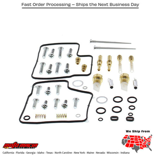 BIKE CARBURETOR REBUILD KIT Honda VT1100C Shadow Spirit 2006-2007