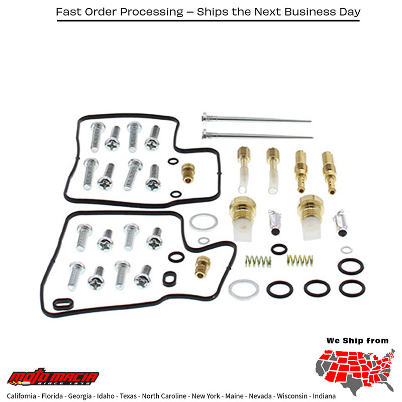 BIKE CARBURETOR REBUILD KIT Honda VT1100C2 Shadow A.C.E. 1998-1999