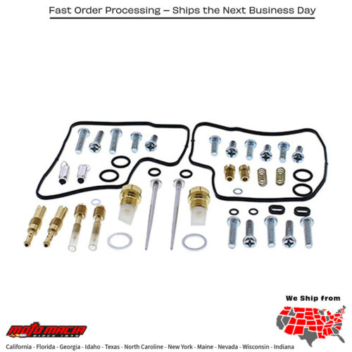 BIKE CARBURETOR REBUILD KIT Honda VT1100C2 Shadow Sabre 2000-2005 Honda VT1100C3 Shadow Aero 2001-2002