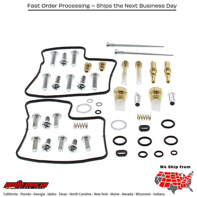 BIKE CARBURETOR REBUILD KIT Honda VT1100C2 Shadow Sabre 2006-2007