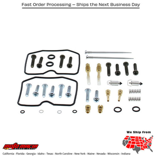 BIKE CARBURETOR REBUILD KIT Kawasaki EX500 Ninja 500R 1997-2009 Kawasaki EX500 Ninja 500 1994-1997 Kawasaki EX500 1987-1993