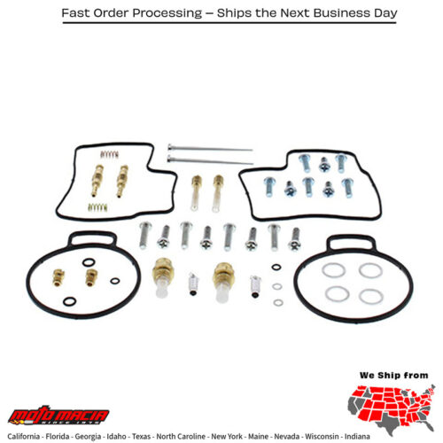 BIKE CARBURETOR REBUILD KIT Honda GL1500A Gold Wing Aspencade 1991-1991 Honda GL1500SE Gold Wing Special Edition 1990-1991 Honda GL1500I Gold Wing Interstate 1991-1991 Honda GL1500 Gold Wing 1988-1990