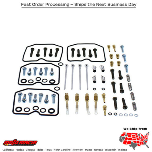 BIKE CARBURETOR REBUILD KIT Kawasaki ZX1100 GPz 1996-1996 Suzuki RM80 1978-1978