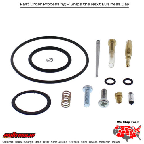 Carburetor Repair Kit Honda Atc125m 1986-1987 Rebuild Closed Course