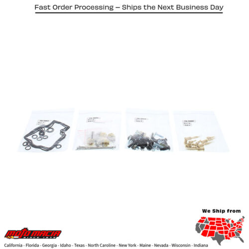 BIKE CARBURETOR REBUILD KIT Kawasaki ZX900 Ninja ZX-9R 2002-2003
