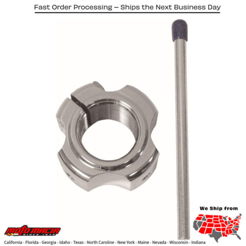 Axle Locking Nut - Double (Silver) Mpn: Ax2-XFitment Honda Trx400x 2012 2013 2014 2009 2012 2013 2014 2009Honda Trx400ex Sportrax 1999 2000 2001 2002 2003 2004 2005 2006 2007 2008 2009 1999 2000 2001 2002 2003 2004 2005 2006 2007 2008 2009