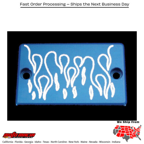 Front Brake Cover (Flames Pol Ished) Mpn: Bc2-FFitment Honda Trx450er Electric Start 2006 2007 2008 2009 2012 2013 2014Honda Trx450r 2004 2005 2006 2007 2008 2009 2012 2013 2014