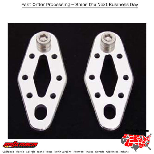 Banshee Exhaust Hanger (Holes Polished) Mpn: Eh1-3Fitment Yamaha Yfz350 Banshee 1987 1988 1989 1990 1991 1992 1993 1994 1995 1996 1997 1998 1999 2000 2001 2002 2003 2004 2005 2006 2012 2011 2010 2009 2008 2007