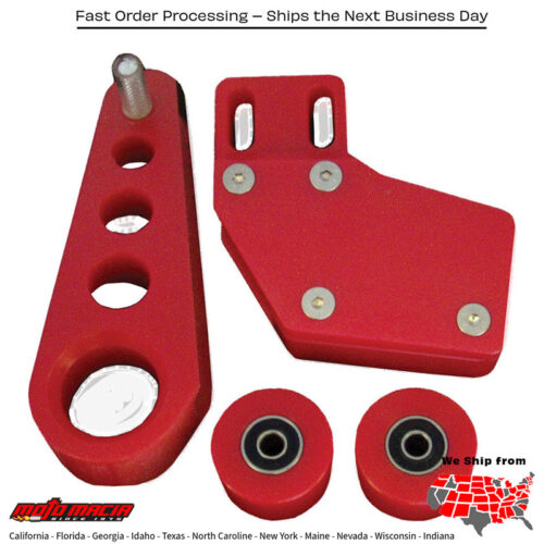 Chain Slide Set (Red) Mpn: Rcg1-7Fitment Yamaha Yfs200 Blaster 1988 1989 1990 1991 1992 1993 1994 1995 1996 1997 1998 1999 2000 2001 2002 2003 2004 2005 2006Yamaha Yfz350 Banshee 1987 1988 1989 1990 1991 1992 1993 1994 1995 1996 1997 1998 1999 2000 2001 2002 2003 2004 2005 2006