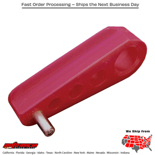 Front Chain Slider (Red) Mpn: Fcs1-3Fitment Yamaha Yfs200 Blaster 1988 1989 1990 1991 1992 1993 1994 1995 1996 1997 1998 1999 2000 2001 2002 2003 2004 2005 2006Yamaha Yfz350 Banshee 1987 1988 1989 1990 1991 1992 1993 1994 1995 1996 1997 1998 1999 2000 2001 2002 2003 2004 2005 2006