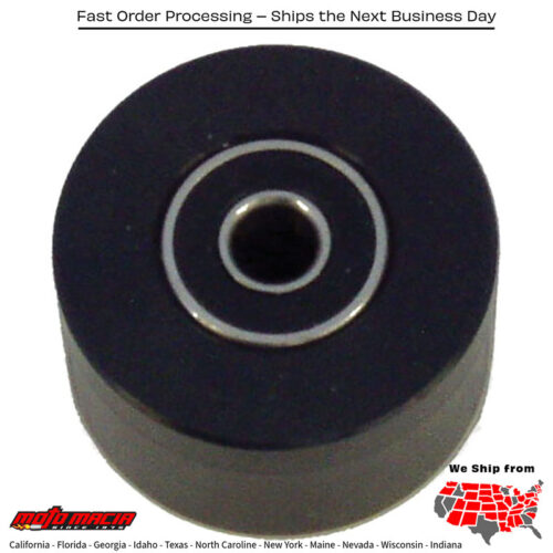 Chain Roller - Top (Black) Mpn: Cr2-BlkFitment Yamaha Yfz450x Se 2011Honda Trx400x 2012 2013 2014 2009Yamaha Yfm700 Raptor 2013 2014Honda Cr80rb Expert 1996 1997 1998 1999 2000 2001 2002Honda Cr500r 1985 1986 1987 1988 1998 1989 1990 1991 1992 1993 1994 1995 1996 1997Honda Trx400ex Sportrax 1999 2000 2001 2002 2003 2004 2005 2006 2007 2008 2009Honda Trx450er Electric Start 2006 2007 2008 2009 2012 2013 2014Honda Trx450r 2004 2005 2006 2007 2008 2009 2012 2013 2014Honda Crf450r 2002 2003 2004Honda Cr125r 1985 1986 1987 1988 1989 1998 1999 2000 2001 2002 2003 1990 1991 1992 1993 1994 1995 1996 1997Honda Cr250r 1985 1986 1987 1988 1998 1999 2000 2001 2002 2003 1989 1990 1991 1992 1993 1994 1995 1996 1997Honda Xr400r 1996 1997 1998 1999 2000 2001 2002 2003 2004Honda Cr80r 1996 1997 1998 1999 2000 2001 2002 1985 1986 1987 1988 1989 1990 1991 1992 1993 1994 1995 1989 1990 1991 1992 1993 1994 1995Kawasaki Klx300r 1997 1998 1999 2000 2001 2002 2003 2004 1997 1998 1999 2000 2001 2002 2003 2004Kawasaki Kdx 200 1989 1990 1991 1992 1993 1994 1995 1996 1997 1998 1999 2000 2001 2002 2003 2004 1989 1990 1991 1992 1993 1994 1995 1996 1997 1998 1999 2000 2001 2002 2003 2004Kawasaki Kdx 220r 1997 1998 1999 2000 2001 2002 2003 2004 1997 1998 1999 2000 2001 2002 2003 2004Kawasaki Kx500 1989 1990 1991 1992 1993 1994 1995 1996 1997 1998 1999 2000 2001 2002 2003 1989 1990 1991 1992 1993 1994 1995 1996 1997 1998 1999 2000 2001 2002 2003Kawasaki Klx250r 1994 1995 1996 1994 1995 1996Kawasaki Kdx 250 1991 1992 1993 1994 1991 1992 1993 1994Suzuki Dr-Z400s 2000 2001 2002 2003 2004 2000 2001 2002 2003 2004Suzuki Dr650se 1996 1997 1998 1999 2000 2001 2002 2003 1996 1997 1998 1999 2000 2001 2002 2003Suzuki Dr-Z400e Non Ca Model 2000 2001 2002 2000 2001 2002 2003 2004Suzuki Dr-Z400 2000 2001 2002 2003 2004Yamaha Wr426f 2001 2002Yamaha Yz426f 2000 2001 2002Yamaha Wr400f 1998 1999 2000Yamaha Yz400f 1998 1999Yamaha Wr500 1992Yamaha Yz490 1987 1988 1989 1990Yamaha Yfm700rse Raptor Se 2007 2008 2009 2010 2011 2012 2013 2014Yamaha Yfz450r 2009 2010 2011 2012 2013 2014Yamaha Yfz450r Se 2009 2010 2011 2012 2013 2014Yamaha Yfz450x 2010 2011Yamaha Yfz450x Bill Ballance 2010Yamaha Yfm700r Raptor 2006 2007 2008 2009 2010 2011 2012 2013 2014Yamaha Yfz450 2004 2005 2006 2007 2008 2009 2012 2013Yamaha Yfz450 Se 2007 2008Yamaha Yfm700ry Raptor Gytr Edition 2007Yamaha Yfz450 Bill Balance Edition 2006 2007Yamaha Yfz350 Banshee 1987 1988 1989 1990 1991 1992 1993 1994 1995 1996 1997 1998 1999 2000 2001 2002 2003 2004 2005 2006Yamaha Yz450f 2003 2004Yamaha Yz85 2002Yamaha Wr250f 2002 2003 2004 2001Yamaha Wr450f 2003 2004