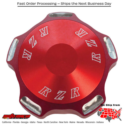 Gas Cap W/Red Logo Mpn: Rzr-Gc-RdFitment Polaris Rzr 570 Eps 2013 2016 2017 2018Polaris Rzr 900 2014 2015 2016 2017 2018Polaris Rzr 900 Eps 2014 2015 2016 2017 2018Polaris Rzr 900 Xc Edition Eps 2015 2016 2017Polaris Rzr Xp 1000 Eps 2014 2015 2016 2017Polaris Rzr 900 S 2015 2016 2017 2018Polaris Rzr 900 S Eps 2015 2016 2017 2018Polaris Rzr 800 Eps 2013 2014Polaris Rzr 800 S Eps 2013 2014Polaris Rzr Xp 4 900 Jagged X 2013Polaris Rzr Xp Turbo Eps 2016 2017 2018Polaris Rzr 1000 S Eps 2016 2017 2018Polaris Rzr Xp 4 Turbo Eps 2016 2017 2018Polaris Rzr 4 900 Eps 2016 2017Polaris Rzr 900 Trail 2016Polaris Rzr 900 Trail Eps 2016 2015Polaris Rzr 4 800 Eps 2011 2012 2013 2014Polaris Rzr 4 800 2010 2011 2012 2013 2009Polaris Rzr Xp 900 2011 2012 2013Polaris Rzr Xp 900 Le 2011 2012Polaris Rzr 570 2012 2013 2014 2015 2016 2017 2018Polaris Rzr Xp 900 Efi 2013Polaris Rzr Xp 900 Eps 2013Polaris Rzr Xp 4 900 2013Polaris Rzr Xp 4 900 Eps 2013Polaris Rzr 800 Xc 2014Polaris Rzr Xp 4 1000 Eps 2014 2015 2016 2017 2018Polaris Rzr 170 2009 2010 2011 2012 2013 2014 2015 2016 2017 2018Polaris Rzr 800 2008 2009 2010 2011 2012 2013 2014Polaris Rzr 800 S 2009 2010 2011 2012 2013 2014Polaris Rzr 570 S Eps 2017Polaris Rzr S4 900 Eps 2018Polaris Rzr Xp 4 1000 Ride Command Edition Eps 2018Polaris Rzr Xp 1000 Ride Command Eps 2018Polaris Rzr 1000 Rs1 2018Polaris Rzr Xp Turbo 2016 2017 2018