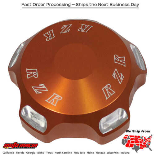 Gas Cap W/Orange Logo Mpn: Rzr-Gc-OrFitment Polaris Rzr 570 Eps 2013 2016 2017 2018Polaris Rzr 900 2014 2015 2016 2017 2018Polaris Rzr 900 Eps 2014 2015 2016 2017 2018Polaris Rzr 900 Xc Edition Eps 2015 2016 2017Polaris Rzr Xp 1000 Eps 2014 2015 2016 2017Polaris Rzr 900 S 2015 2016 2017 2018Polaris Rzr 900 S Eps 2015 2016 2017 2018Polaris Rzr 800 Eps 2013 2014Polaris Rzr 800 S Eps 2013 2014Polaris Rzr Xp 4 900 Jagged X 2013Polaris Rzr Xp Turbo Eps 2016 2017 2018Polaris Rzr 1000 S Eps 2016 2017 2018Polaris Rzr Xp 4 Turbo Eps 2016 2017 2018Polaris Rzr 4 900 Eps 2016 2017Polaris Rzr 900 Trail 2016Polaris Rzr 900 Trail Eps 2016 2015Polaris Rzr 4 800 Eps 2011 2012 2013 2014Polaris Rzr 4 800 2010 2011 2012 2013 2009Polaris Rzr Xp 900 2011 2012 2013Polaris Rzr Xp 900 Le 2011 2012Polaris Rzr 570 2012 2013 2014 2015 2016 2017 2018Polaris Rzr Xp 900 Efi 2013Polaris Rzr Xp 900 Eps 2013Polaris Rzr Xp 4 900 2013Polaris Rzr Xp 4 900 Eps 2013Polaris Rzr 800 Xc 2014Polaris Rzr Xp 4 1000 Eps 2014 2015 2016 2017 2018Polaris Rzr 170 2009 2010 2011 2012 2013 2014 2015 2016 2017 2018Polaris Rzr 800 2008 2009 2010 2011 2012 2013 2014Polaris Rzr 800 S 2009 2010 2011 2012 2013 2014Polaris Rzr 570 S Eps 2017Polaris Rzr S4 900 Eps 2018Polaris Rzr Xp 4 1000 Ride Command Edition Eps 2018Polaris Rzr Xp 1000 Ride Command Eps 2018Polaris Rzr 1000 Rs1 2018Polaris Rzr Xp Turbo 2016 2017 2018