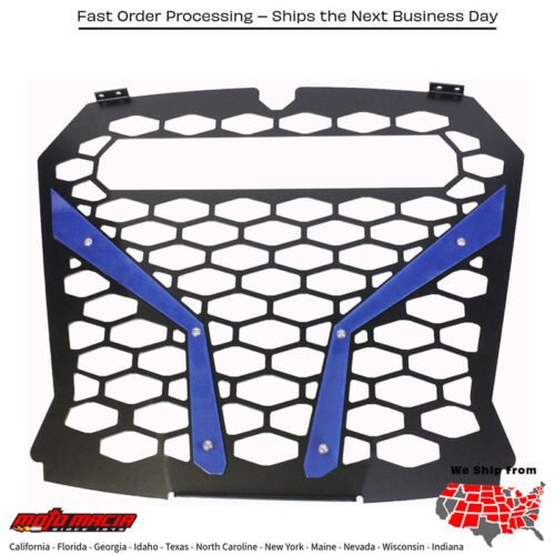 Front Grill Blue Pol Rzr S With Out 10" Light Mpn: Rzr-Fgl-Xp1ks-BlFitment Polaris Rzr Xp Turbo S 2019