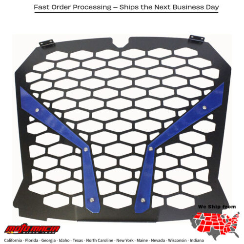 Front Grill Full Blue Mpn: Rzr-Fg-Xp1ks-BlFitment Polaris Rzr Xp Turbo S 2019