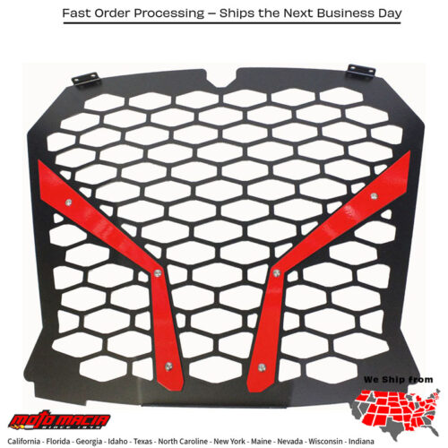 Front Grill Full Red Mpn: Rzr-Fg-Xp1ks-RdFitment Polaris Rzr Xp Turbo S 2019 2019
