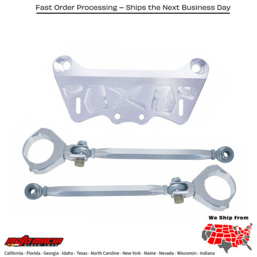 Modquad’s New Can Am X3 Front Shock Tower Support Provides The Added Strength And Support Needed To Prevent Bending And Breakage Under Extreme Load. Our Unique Design Uses A Dual Tie Rod Setup That Mounts Directly To The Main Frame. Shock Tower Support Billet Machine Finish Mpn: Ca-SsFitment Can-Am Maverick X3 Turbo R 2017 2018 2019Can-Am Maverick X3 Xds Turbo R 2017 2018 2019Can-Am Maverick X3 Xrs Turbo R 72 2017 2018 2019Can-Am Maverick X3 Turbo 2018 2019Can-Am Maverick X3 Max Turbo 2018 2019Can-Am Maverick X3 Max Turbo R 2018 2019Can-Am Maverick X3 Max Xds Turbo R 2018 2019Can-Am Maverick X3 Max Xrs Turbo R 2018 2019Can-Am Maverick X3 Xmr Turbo 2019Can-Am Maverick X3 Xmr Turbo R 2019Can-Am Maverick X3 Xrc Turbo 2019Can-Am Maverick X3 Xrc Turbo R 72 2019