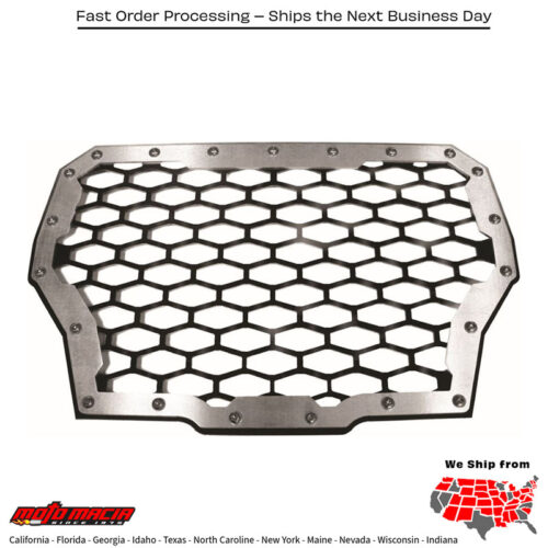 Mq Grill Black Pol Turbo No Light Mpn: Rzr-Fg-T-BlkFitment Polaris Rzr Xp 1000 Eps 2017