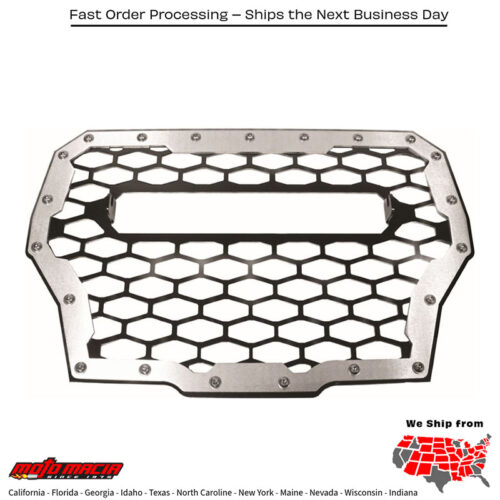 Mq Grill Black Pol Turbo For 10" Light Mpn: Rzr-Fgl-T-BlkFitment Polaris Rzr Xp 1000 Eps 2017