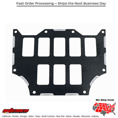 Switch Panel Center 8 Position Black Hon Mpn: H-Spc-BlkFitment Honda Sxs10s2r Talon 1000r 2019 2020 2019 2020Honda Sxs10s2x Talon 1000x 2019 2020 2019 2020Honda Sxs10s4 Talon 1000x-4 2020 2020Honda Sxs10s4r Talon 1000-4 Fox Live Valve 2020 2020