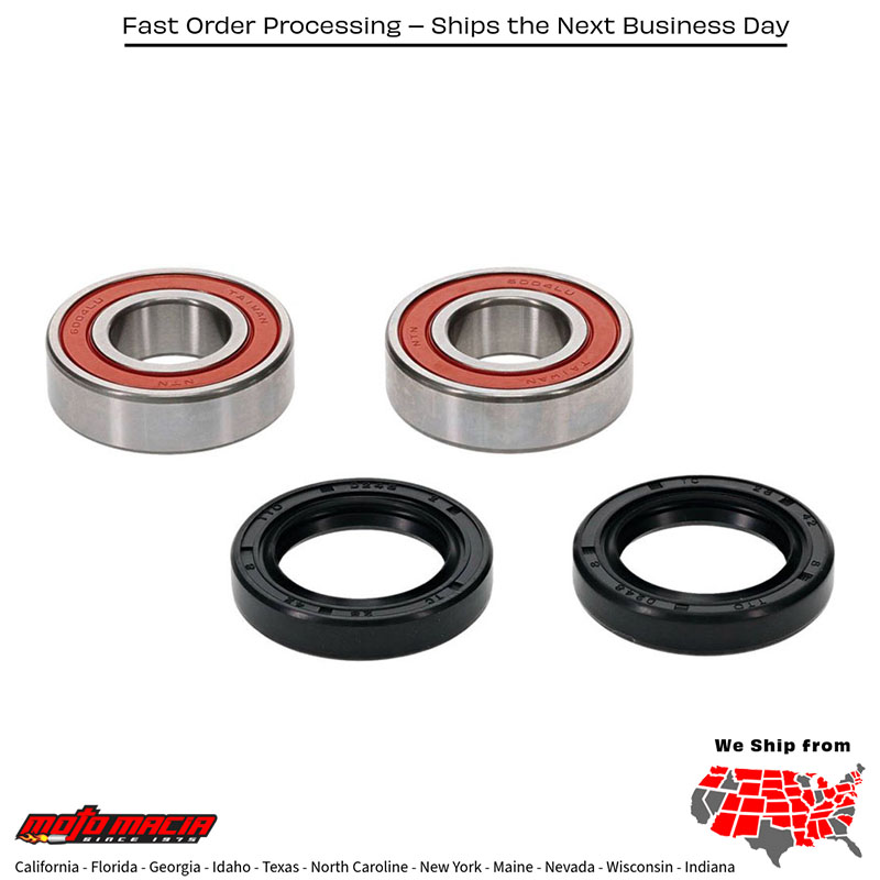 Wheel Bearing Kit Premium Yamaha Yfm125r Raptor 2011-2013 Yfm250r Ra